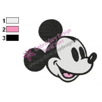 Mickey Mouse Cartoon Embroidery 12
